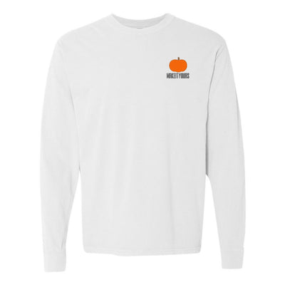 Make It Yours™ Pumpkin Comfort Colors Long Sleeve T - Shirt - United Monograms
