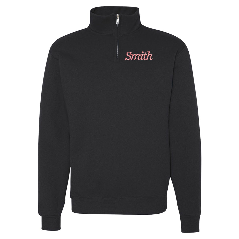 Make It Yours™ Quarter Zip Sweatshirt - United Monograms
