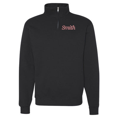 Make It Yours™ Quarter Zip Sweatshirt - United Monograms