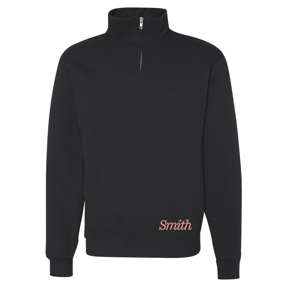 Make It Yours™ Quarter Zip Sweatshirt - United Monograms