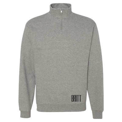 Make It Yours™ Quarter Zip Sweatshirt - United Monograms