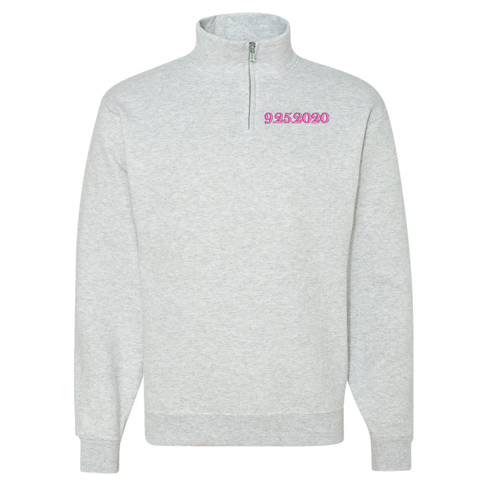 Make It Yours™ Quarter Zip Sweatshirt - United Monograms