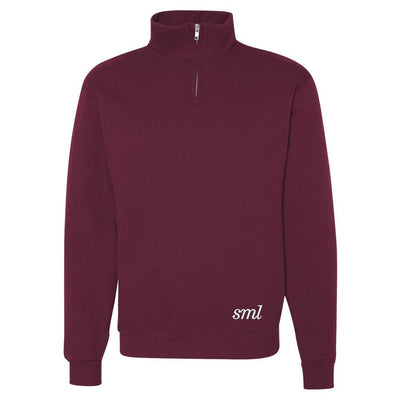 Make It Yours™ Quarter Zip Sweatshirt - United Monograms
