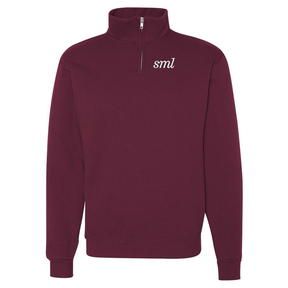 Make It Yours™ Quarter Zip Sweatshirt - United Monograms