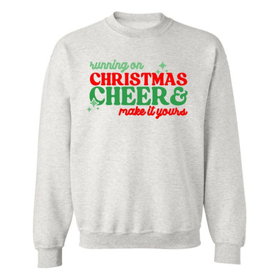 Make It Yours™ 'Running On...' Crewneck Sweatshirt - United Monograms