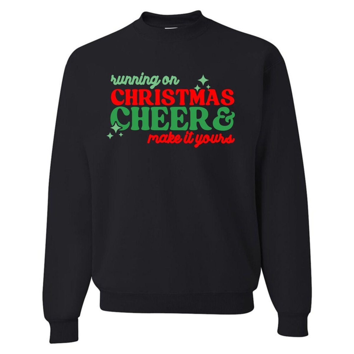 Make It Yours™ 'Running On...' Crewneck Sweatshirt - United Monograms