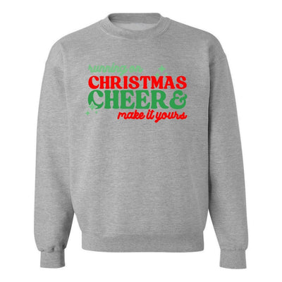 Make It Yours™ 'Running On...' Crewneck Sweatshirt - United Monograms