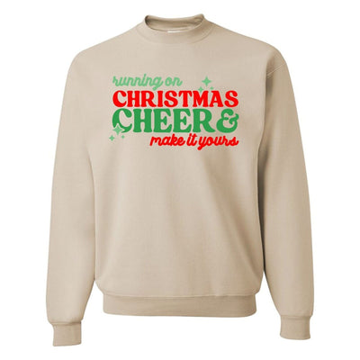 Make It Yours™ 'Running On...' Crewneck Sweatshirt - United Monograms