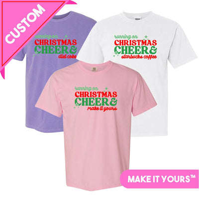 Make It Yours™ 'Running On...' T - Shirt - United Monograms