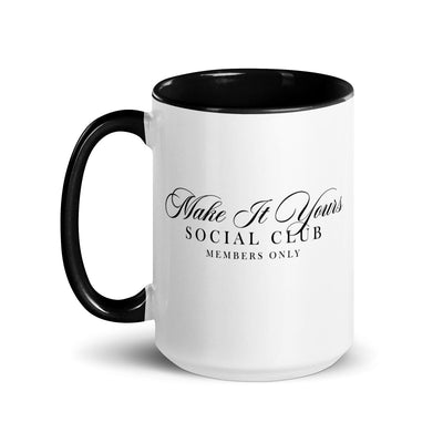Make It Yours™ 'Social Club' Coffee Mug - United Monograms