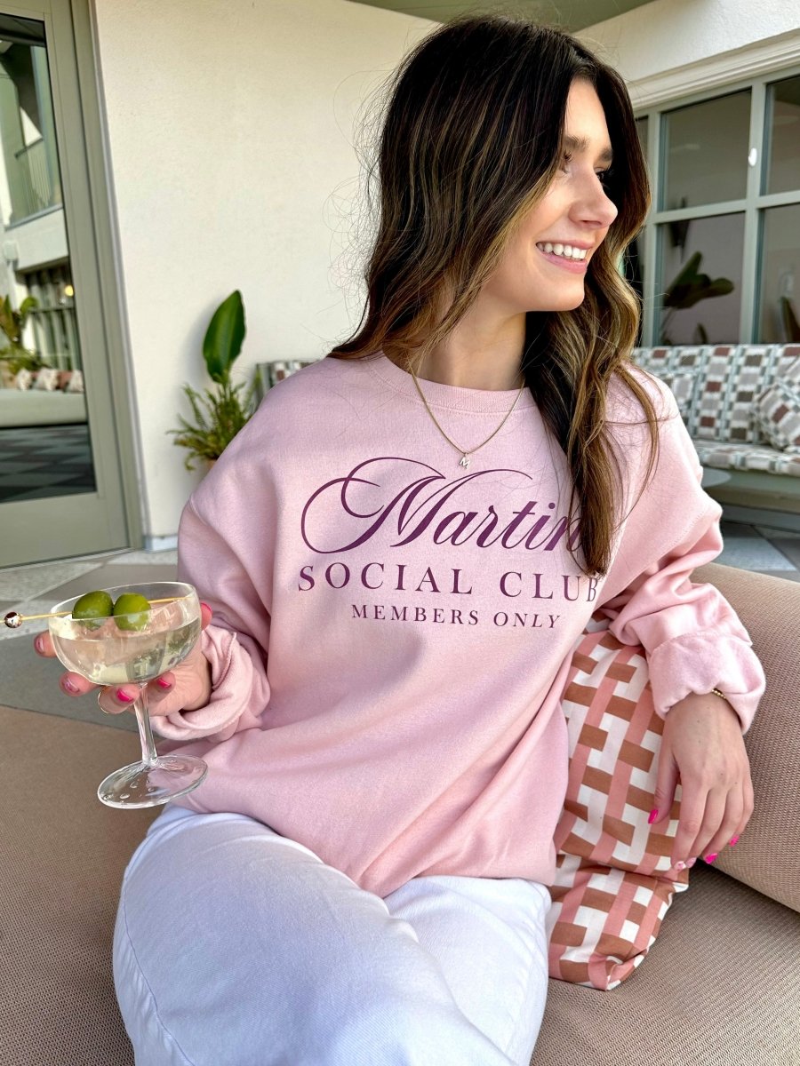 Make It Yours™ 'Social Club' Cozy Crew - United Monograms