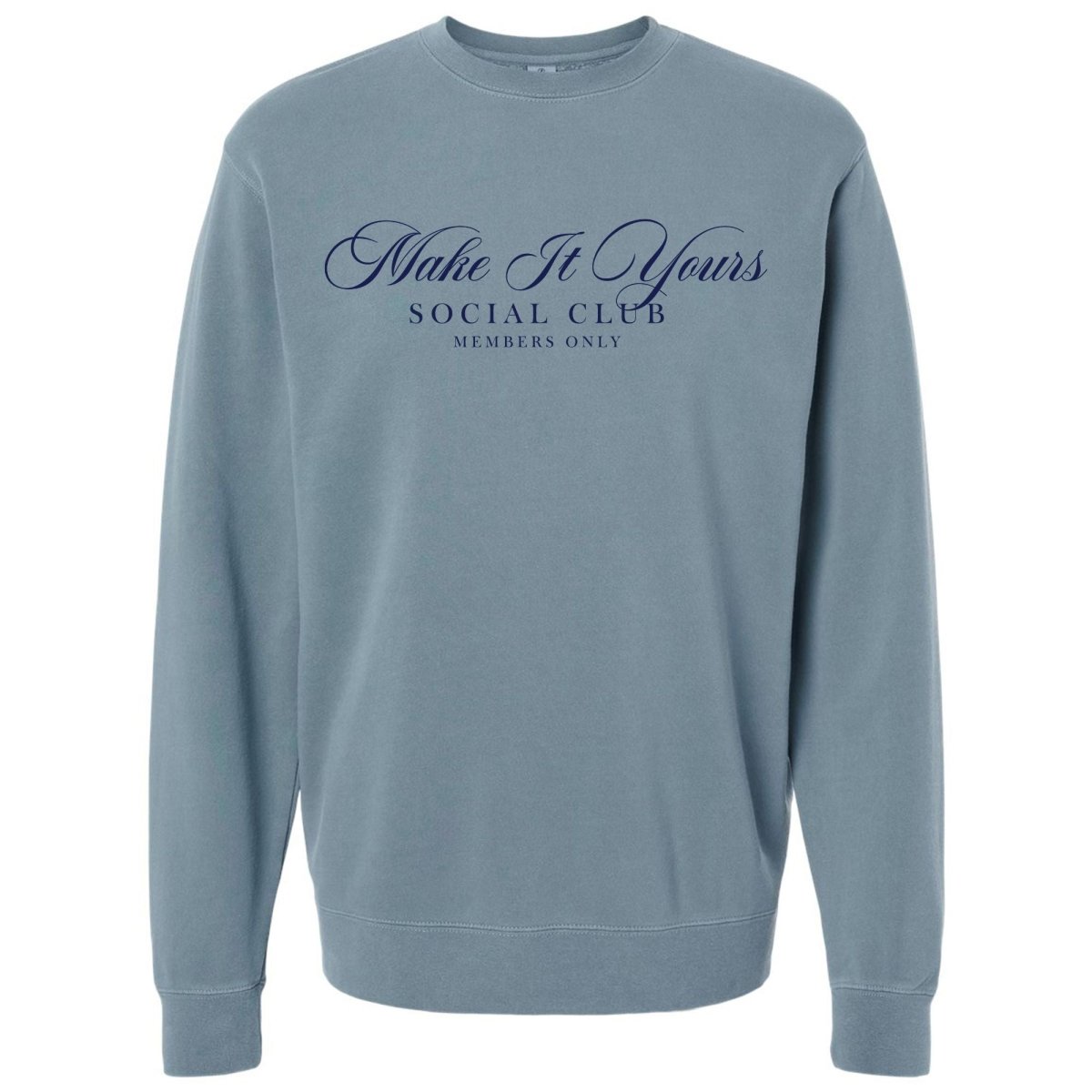 Make It Yours™ 'Social Club' Cozy Crew - United Monograms
