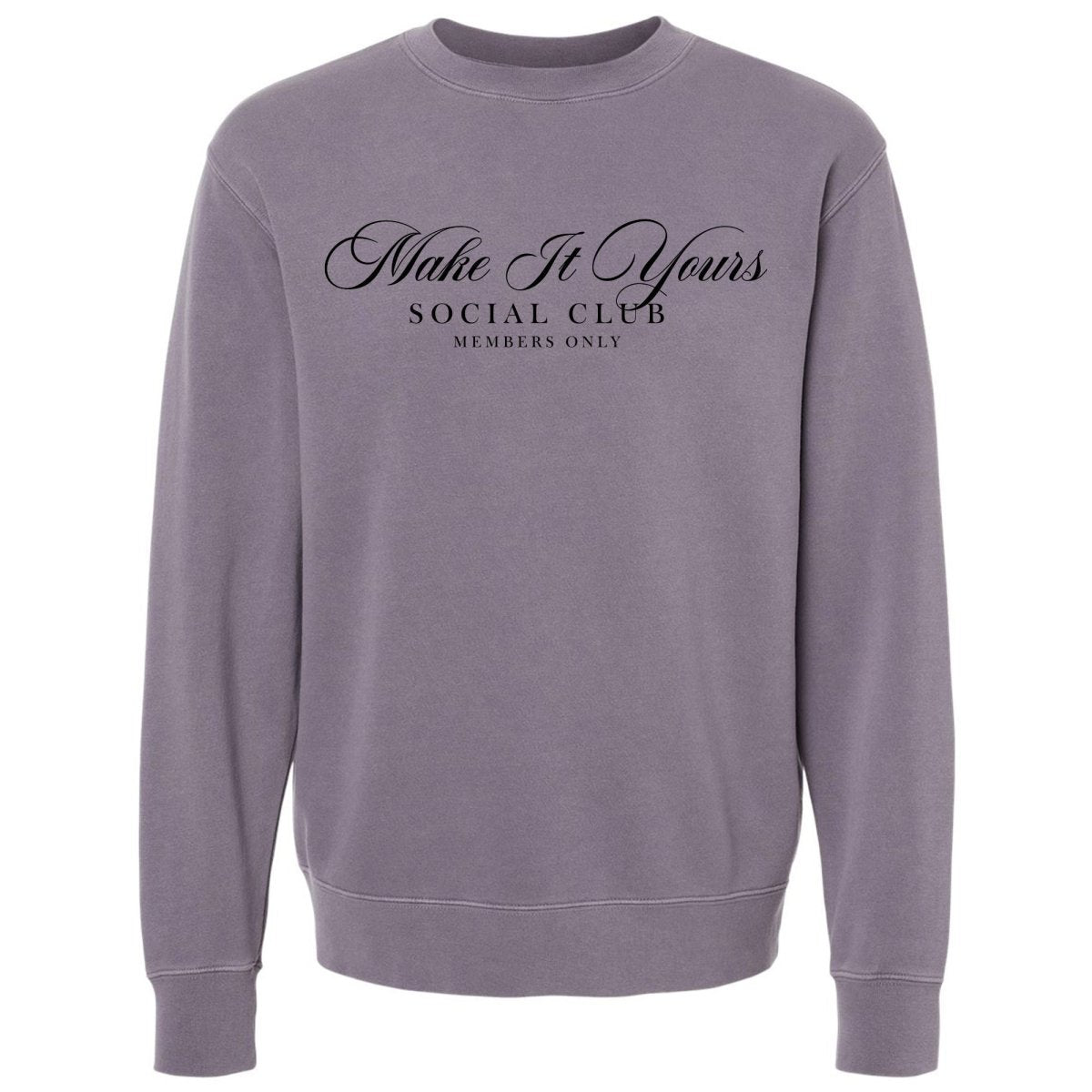 Make It Yours™ 'Social Club' Cozy Crew - United Monograms