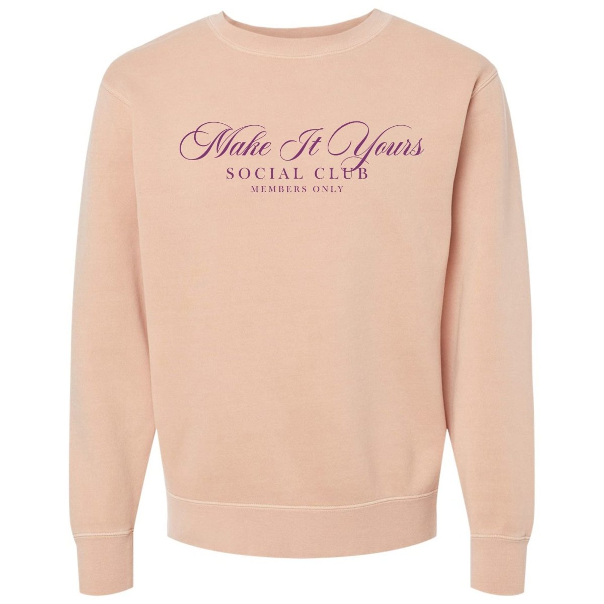 Make It Yours™ 'Social Club' Cozy Crew - United Monograms