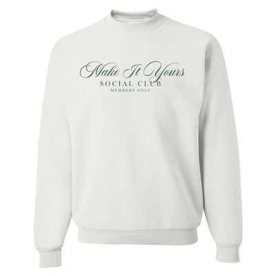 Make It Yours™ 'Social Club' Crewneck Sweatshirt - United Monograms