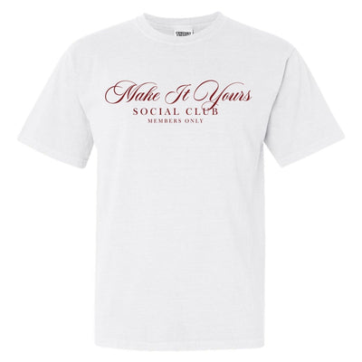 Make It Yours™ 'Social Club' T-Shirt - United Monograms