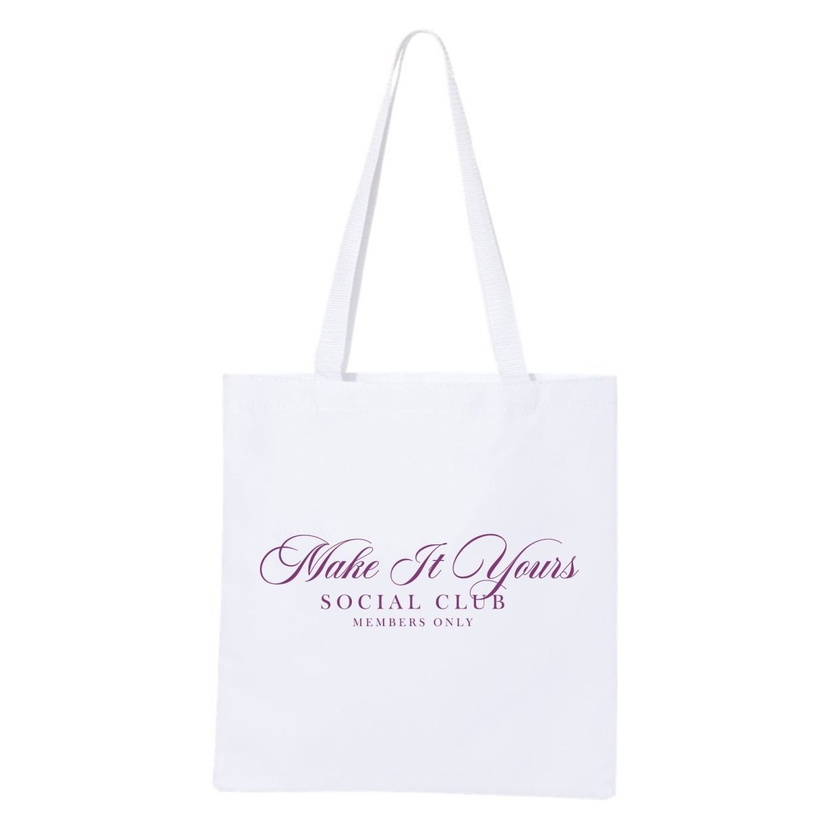 Make It Yours™ 'Social Club' Tote Bag - United Monograms
