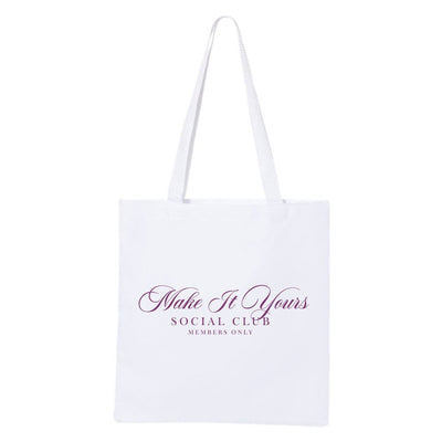 Make It Yours™ 'Social Club' Tote Bag - United Monograms