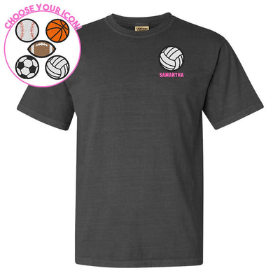 Make It Yours™ Sports Icon Comfort Colors T-Shirt - United Monograms