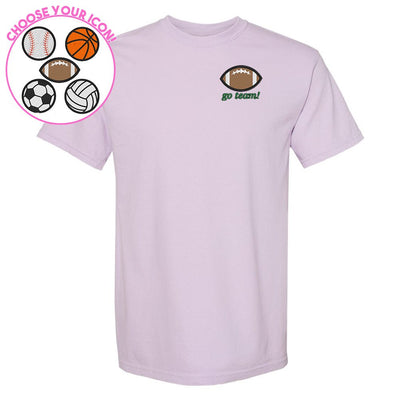 Make It Yours™ Sports Icon Comfort Colors T-Shirt - United Monograms