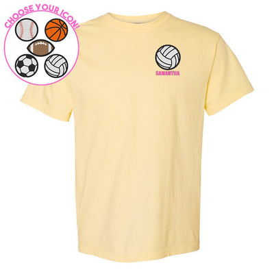 Make It Yours™ Sports Icon Comfort Colors T-Shirt - United Monograms