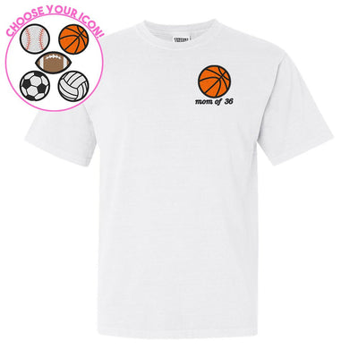 Make It Yours™ Sports Icon Comfort Colors T-Shirt - United Monograms