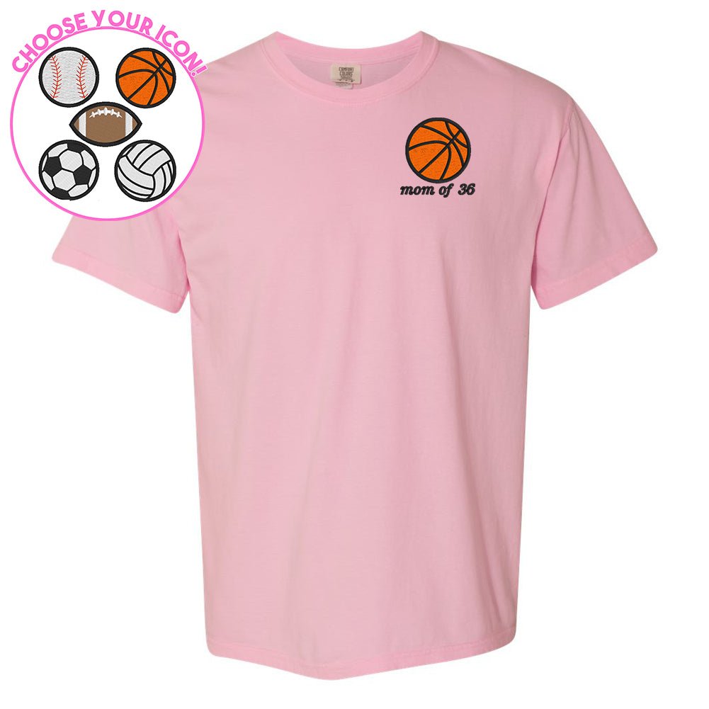 Make It Yours™ Sports Icon Comfort Colors T-Shirt - United Monograms