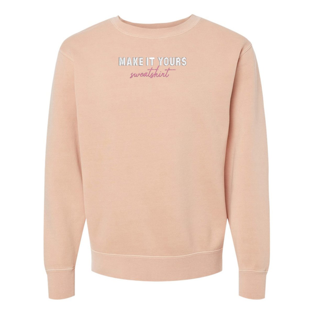 Make It Yours™ 'Sweatshirt' Cozy Crew - United Monograms