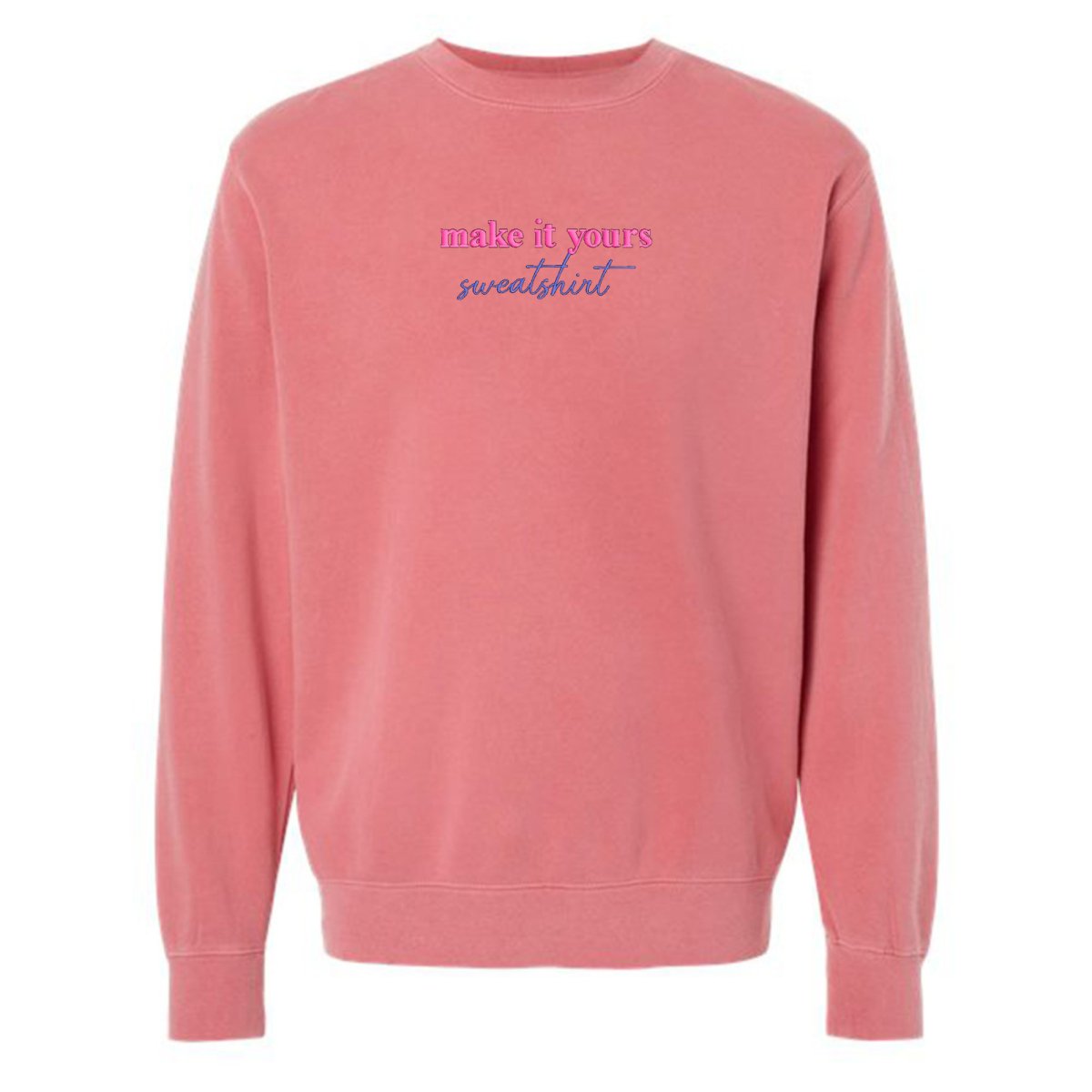 Make It Yours™ 'Sweatshirt' Cozy Crew - United Monograms