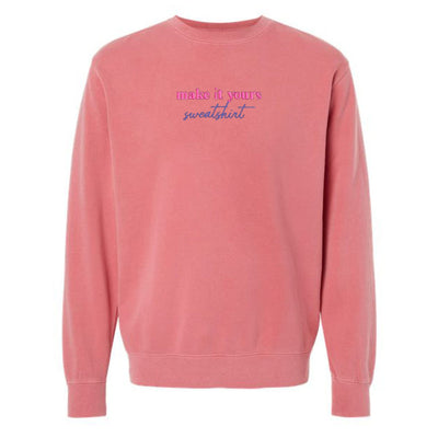 Make It Yours™ 'Sweatshirt' Cozy Crew - United Monograms