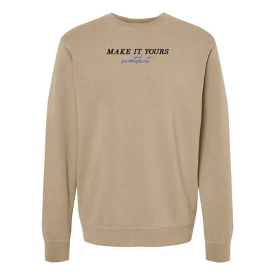 Make It Yours™ 'Sweatshirt' Cozy Crew - United Monograms