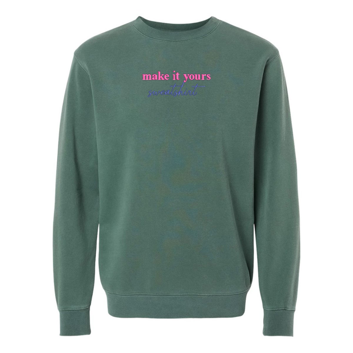 Make It Yours™ 'Sweatshirt' Cozy Crew - United Monograms