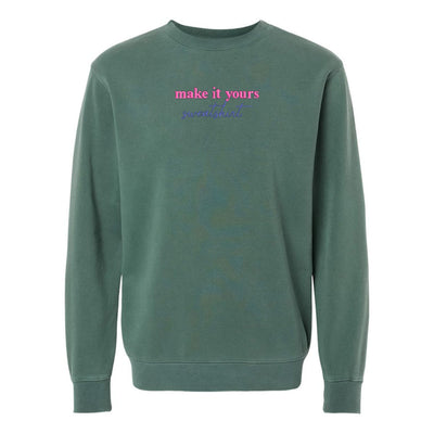 Make It Yours™ 'Sweatshirt' Cozy Crew - United Monograms