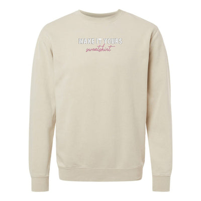 Make It Yours™ 'Sweatshirt' Cozy Crew - United Monograms