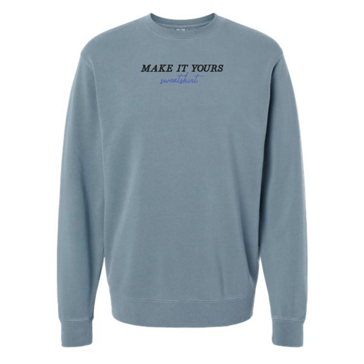 Make It Yours™ 'Sweatshirt' Cozy Crew - United Monograms