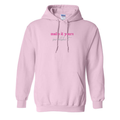 Make It Yours™ 'Sweatshirt' Hooded Sweatshirt - United Monograms