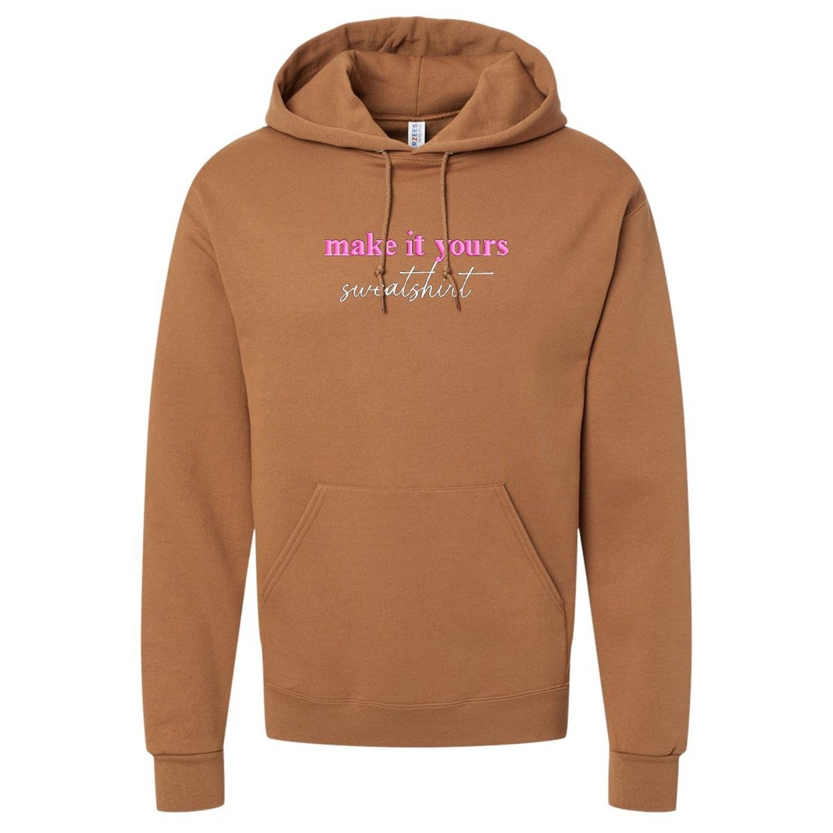Make It Yours™ 'Sweatshirt' Hooded Sweatshirt - United Monograms