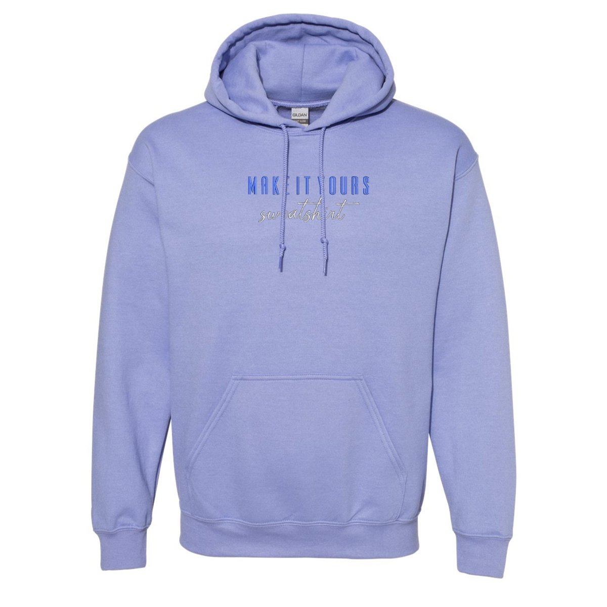 Make It Yours™ 'Sweatshirt' Hooded Sweatshirt - United Monograms