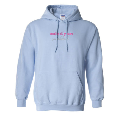 Make It Yours™ 'Sweatshirt' Hooded Sweatshirt - United Monograms