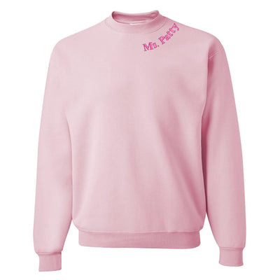 Make It Yours™ Teacher Collar Crewneck Sweatshirt - United Monograms