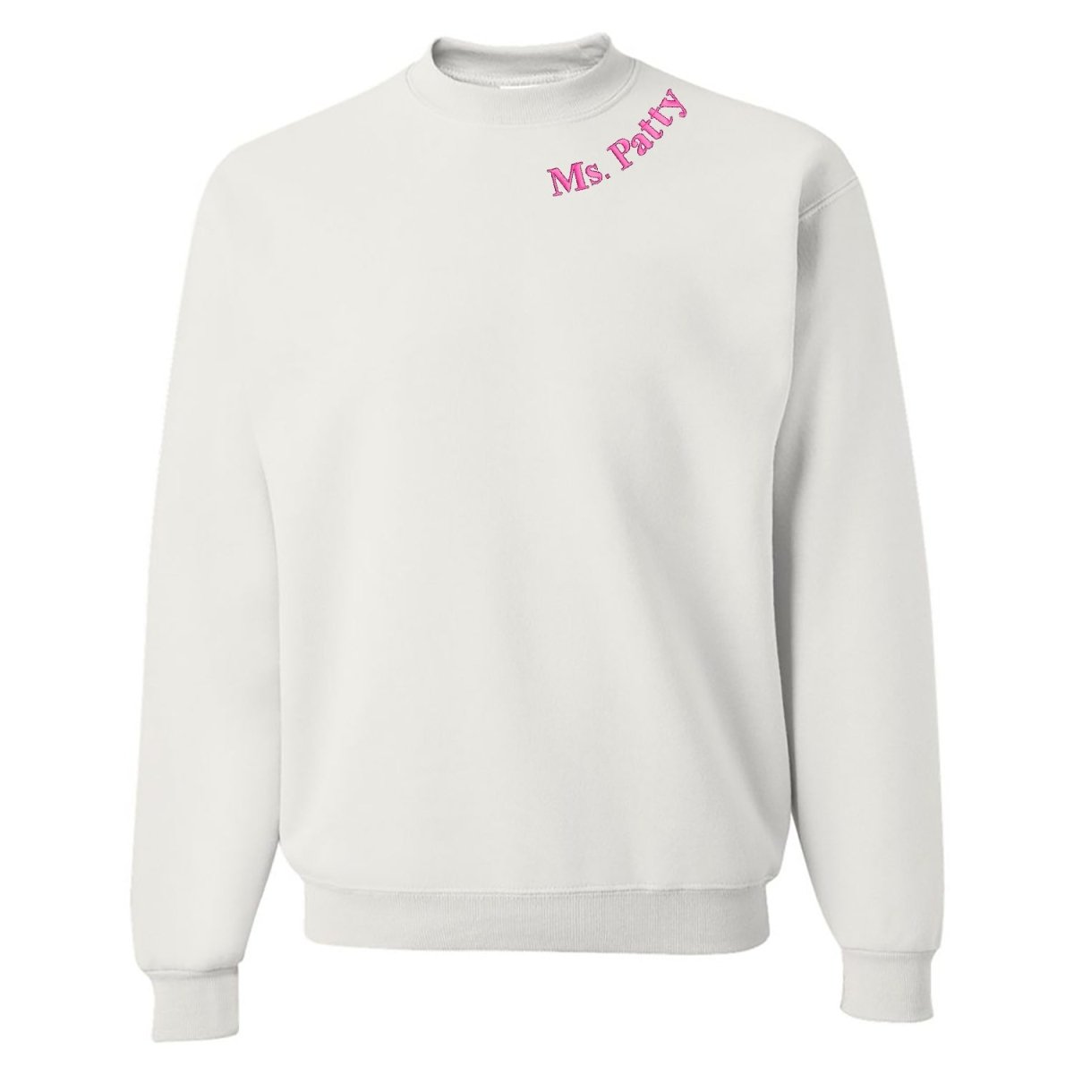 Make It Yours™ Teacher Collar Crewneck Sweatshirt - United Monograms
