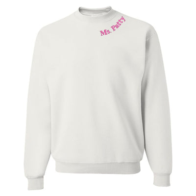 Make It Yours™ Teacher Collar Crewneck Sweatshirt - United Monograms