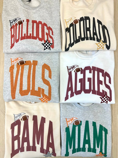 Make It Yours™ 'The Winning Team' Crewneck Sweatshirt - United Monograms