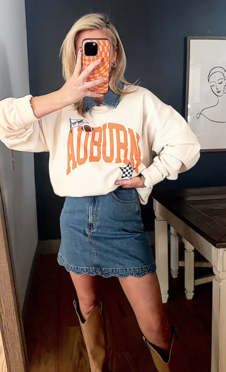 Make It Yours™ 'The Winning Team' Crewneck Sweatshirt - United Monograms