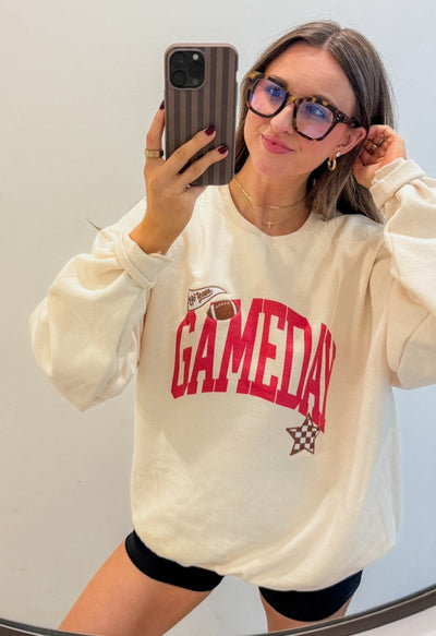 Make It Yours™ 'The Winning Team' Crewneck Sweatshirt - United Monograms
