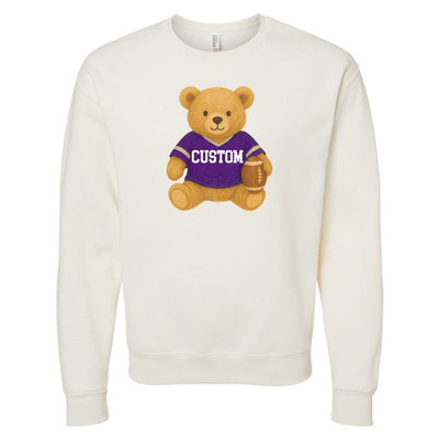 Make It Yours™ ‘Touchdown Teddy’ Crewneck Sweatshirt - United Monograms