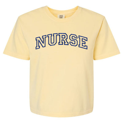 Make It Yours™ 'Varsity Word' Boxy T-Shirt - United Monograms