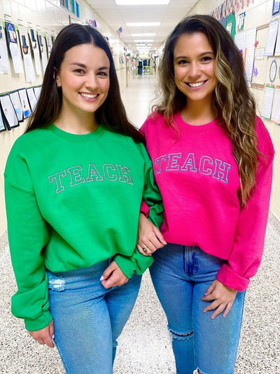 Make It Yours™ Varsity Word Crewneck Sweatshirt - United Monograms