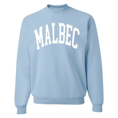 Make It Yours™ 'Wine' PUFF Crewneck Sweatshirt - United Monograms