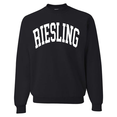 Make It Yours™ 'Wine' PUFF Crewneck Sweatshirt - United Monograms